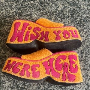 Wish you were here wedges